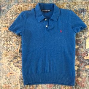 Ralph Lauren Sport Cashmere Polo Sweater